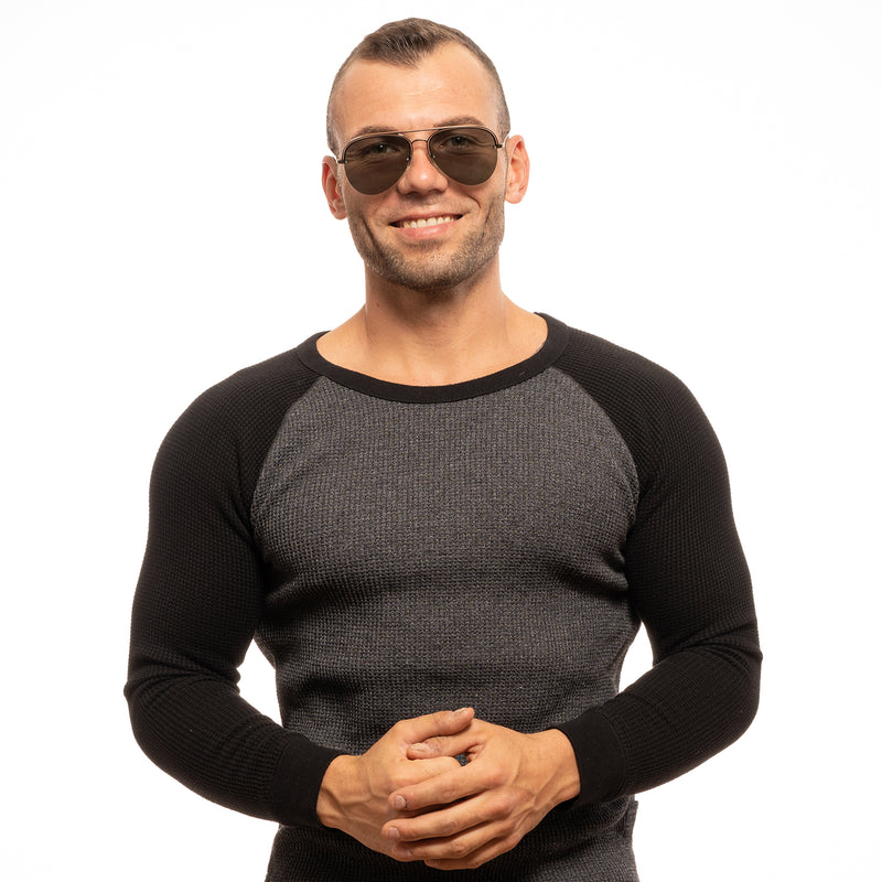 Gold Unisex Sunglasses