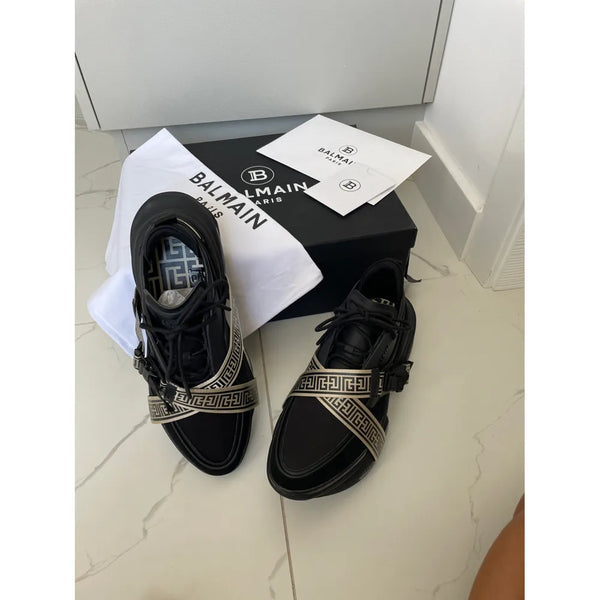 Balmain Leather Trainers For Men