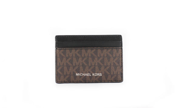 Gifting Leather Billfold Wallet & Card Case Gift Box (Brown/Black)
