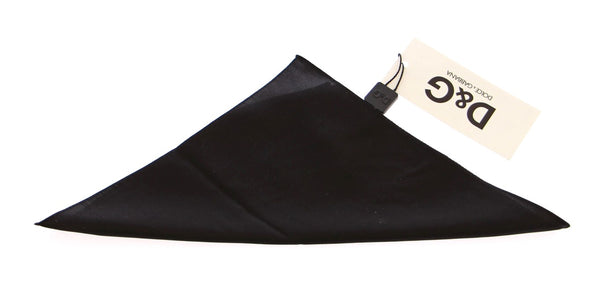 Black Silk Handkerchief
