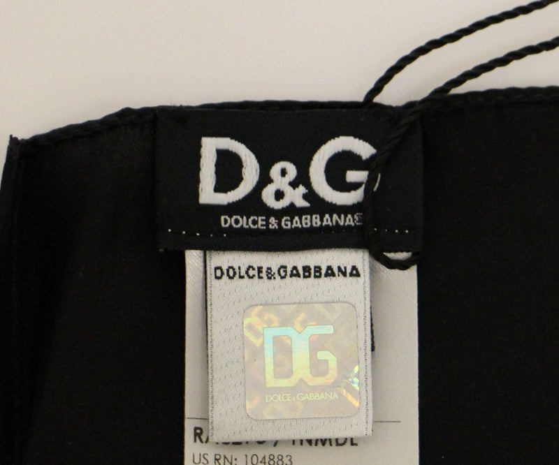 Black Silk Handkerchief