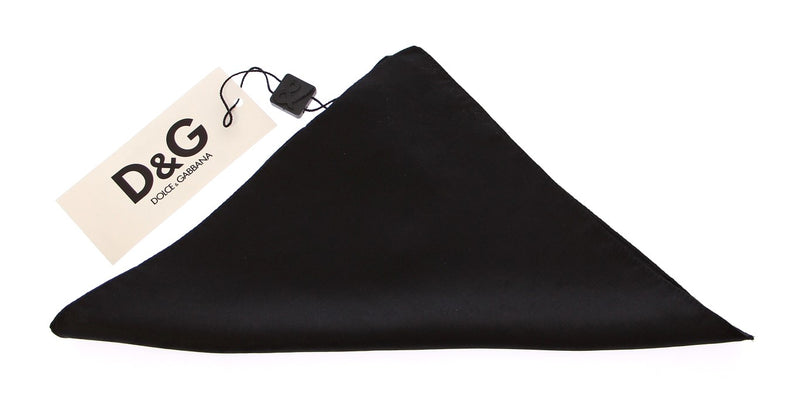Black Silk Handkerchief