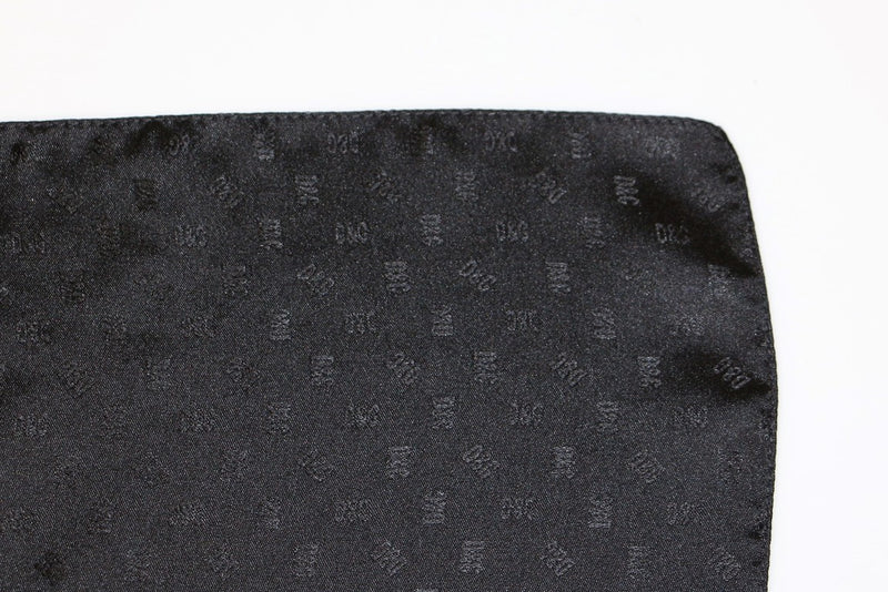 Black Silk Handkerchief