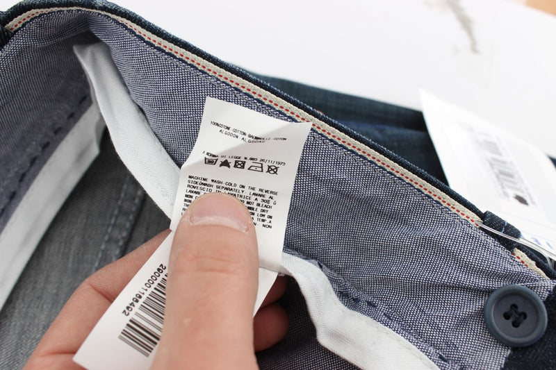 Blue Wash Cotton Regular Straight Fit Jeans