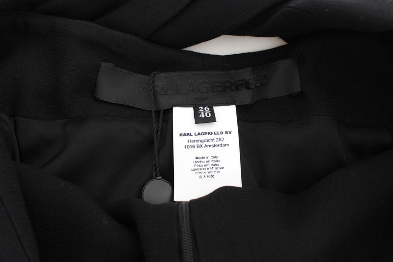 Black Straight Pencil Skirt