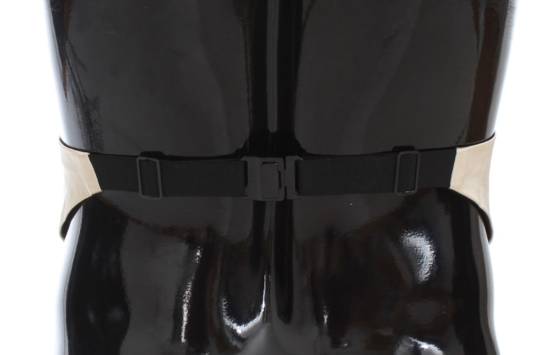 Off White Belt Silk Cummerbund