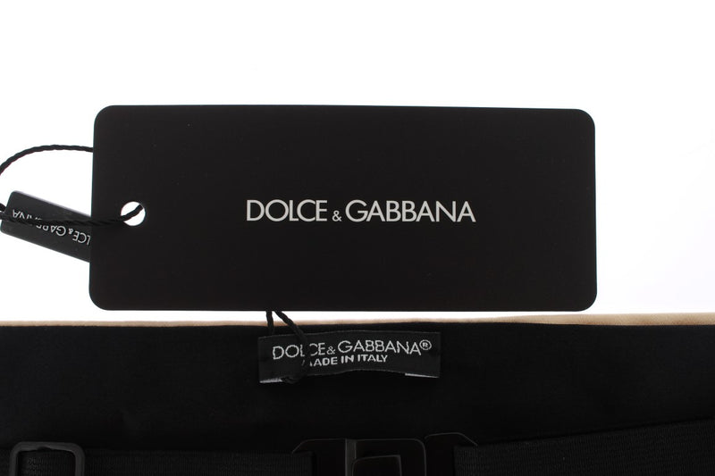 Off White Belt Silk Cummerbund