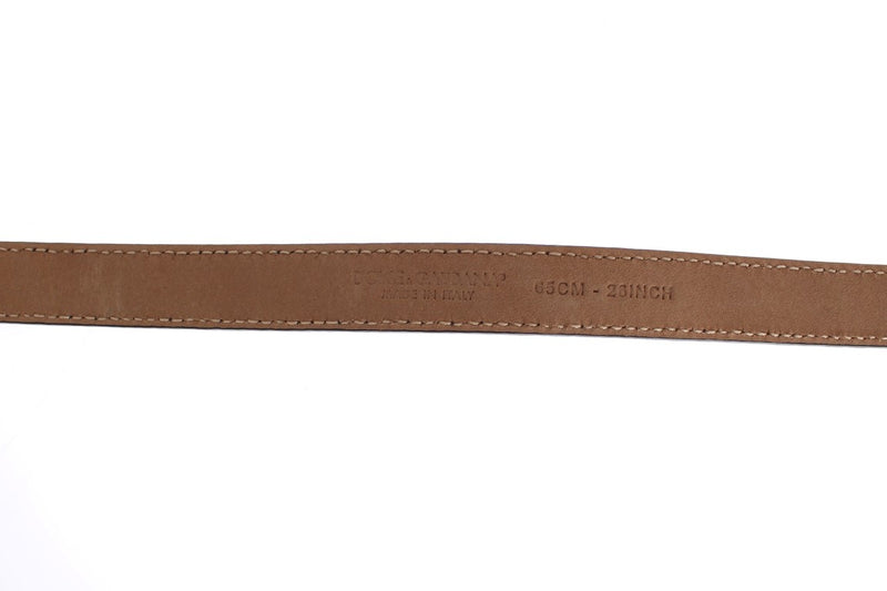 Gray Snakeskin Crystal Buckle Belt