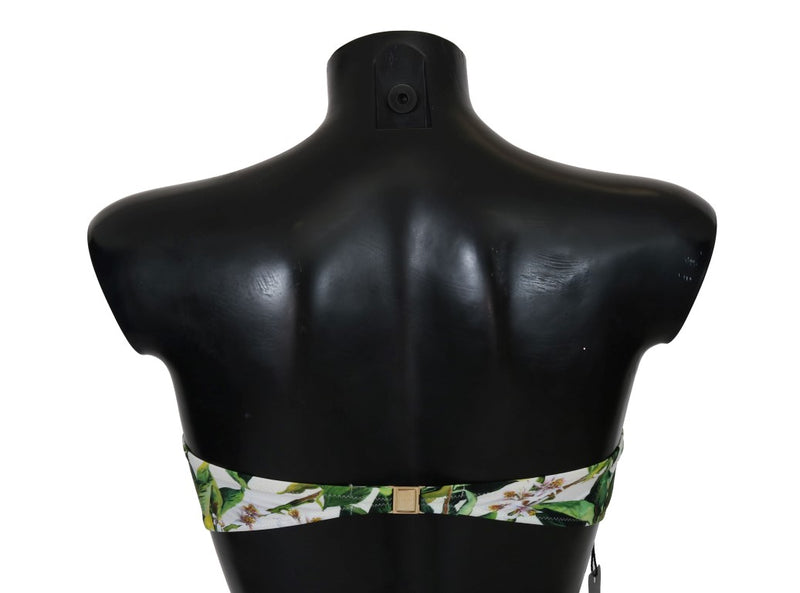 Chamomile Print Bikini Top