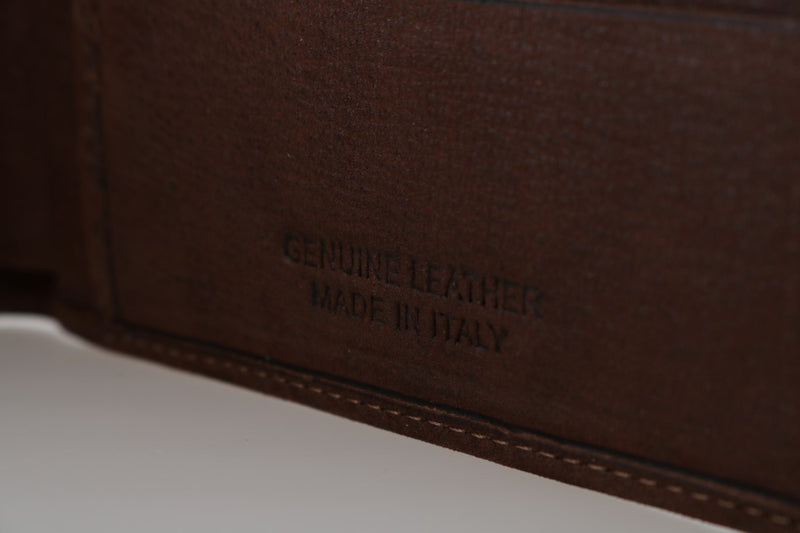 Brown Leather Bifold Wallet