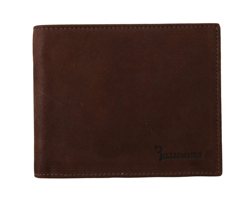 Brown Leather Bifold Wallet