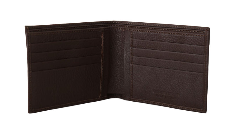 Brown Leather Bifold Wallet