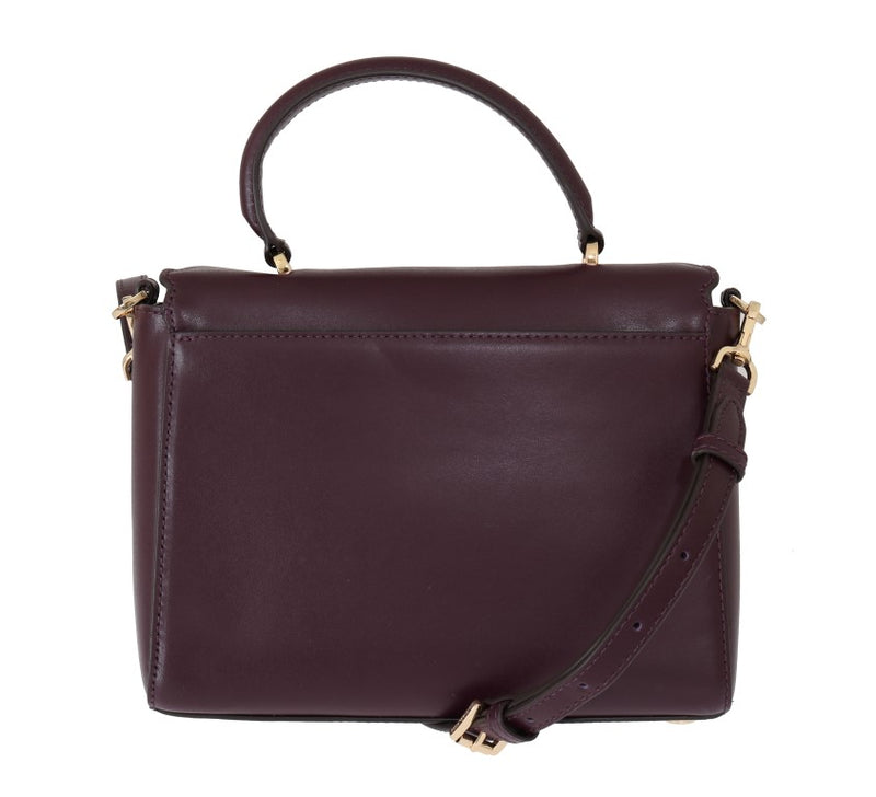 Purple MINDY Satchel Crossbody Bag