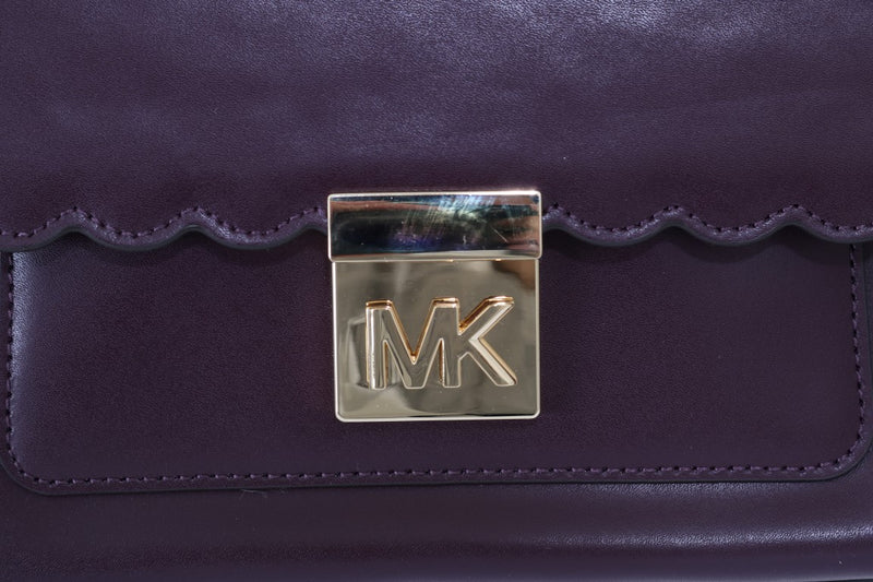 Purple MINDY Satchel Crossbody Bag