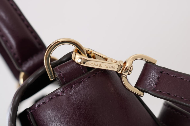 Purple MINDY Satchel Crossbody Bag
