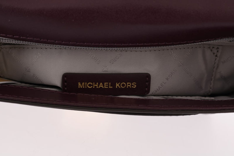 Purple MINDY Satchel Crossbody Bag