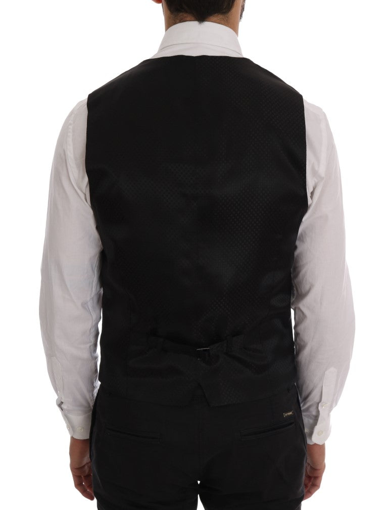 Black Brown Silk MARTINI Blazer