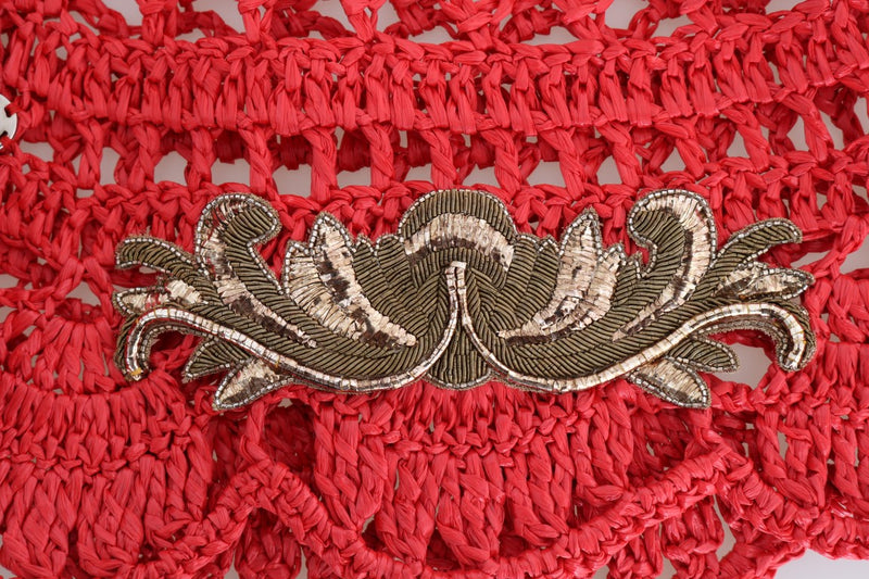 Red Fairy Tale Fur Crystal Cardigan Sweater