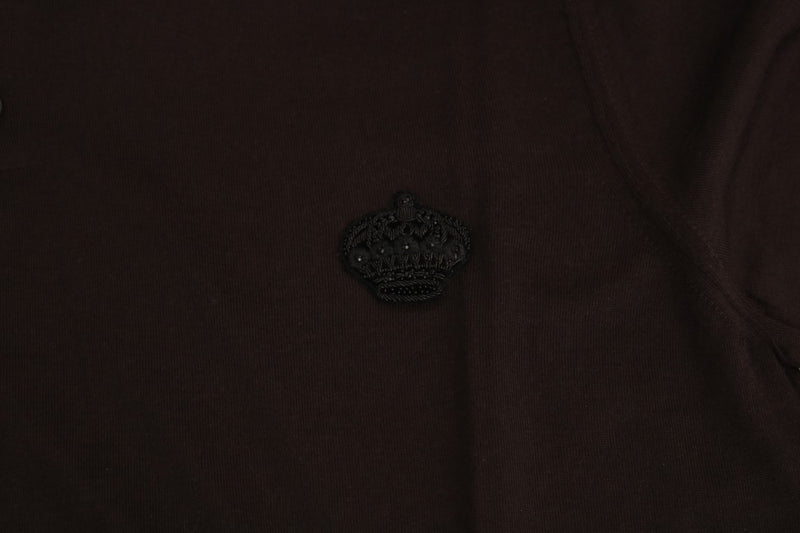 Brown Polo Short Sleeve T-shirt