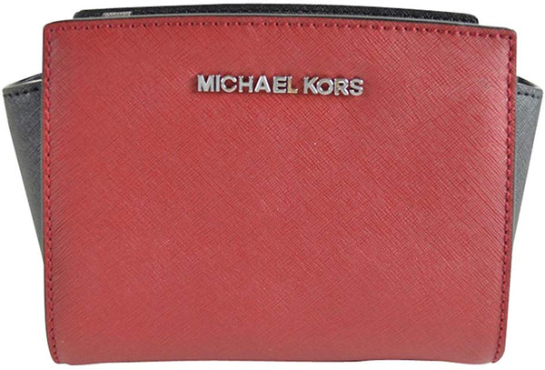 Selma Mini Leather Messenger Bag