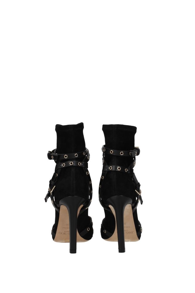 Women  Black Leather Boots