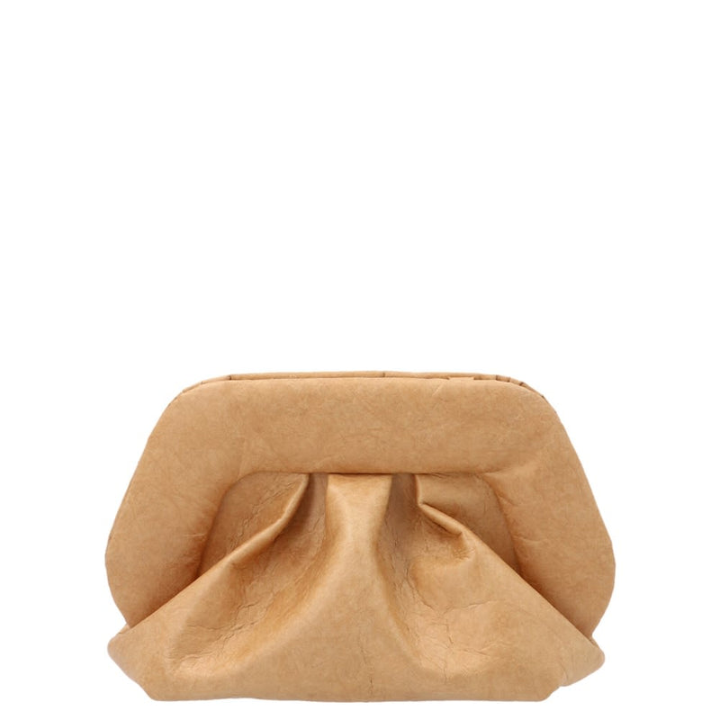 Brown Women's Clutch Bag