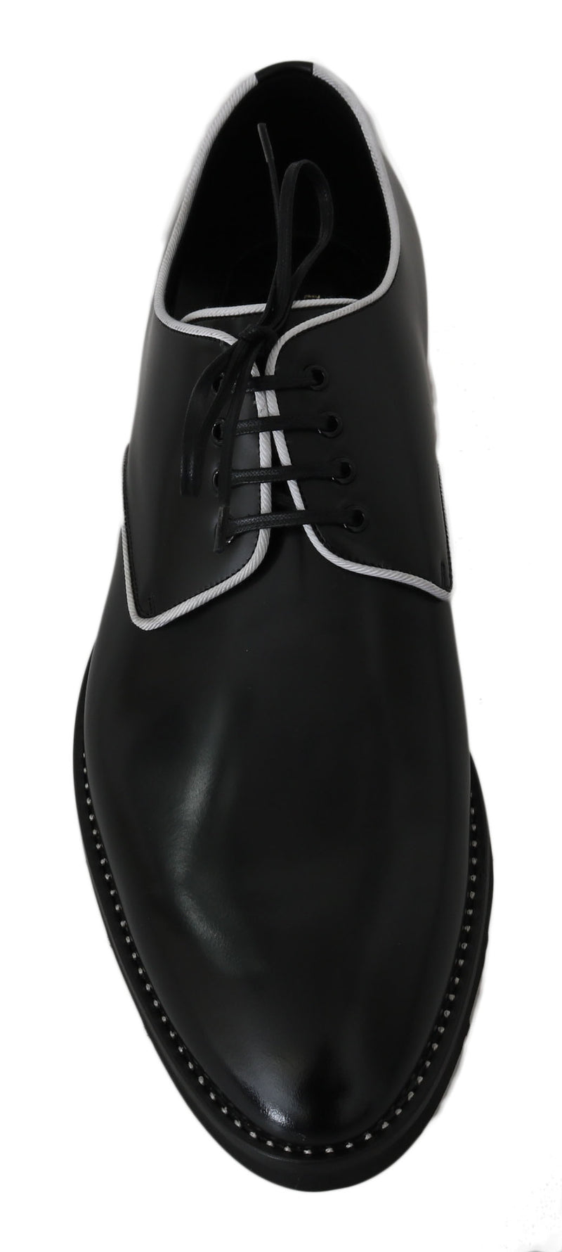 Black Leather Derby Dress Formal Mens Shoes