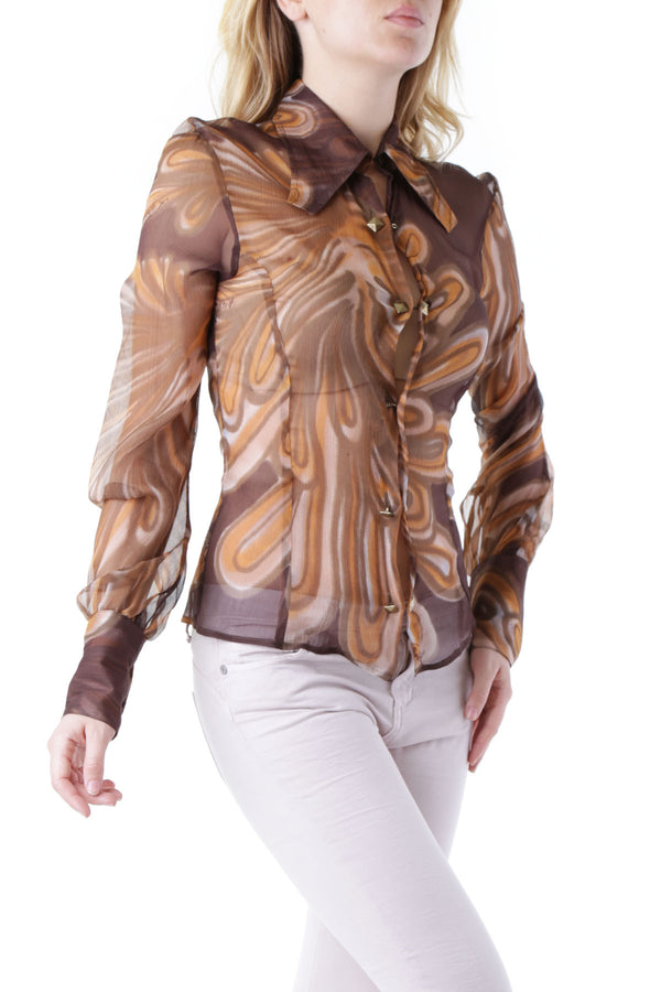 Women's Blouse In Brown