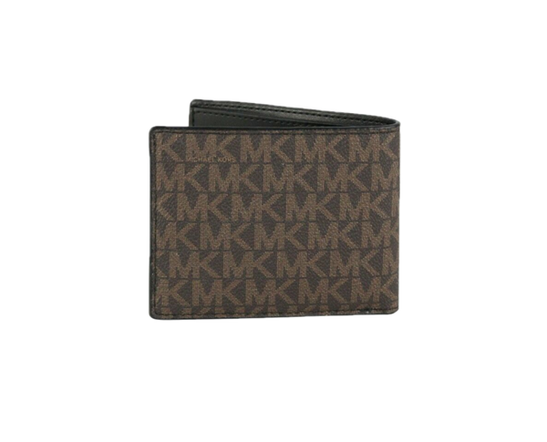 Gifting Slim Signature Bifold with Key Fob Box Set (Brown/Multi)