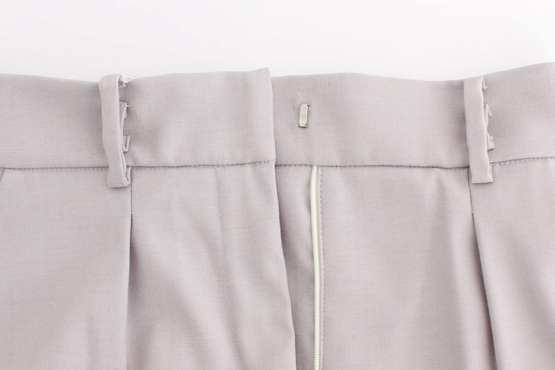 Gray high waist pants