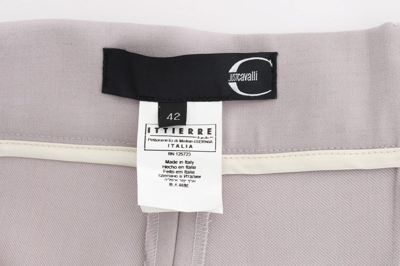 Gray high waist pants