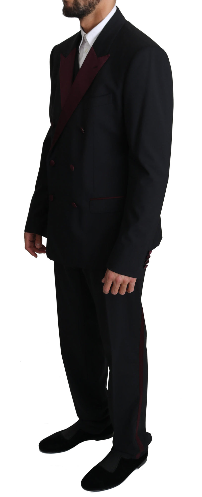 Black Slim Fit 3 Piece MARTINI Suit