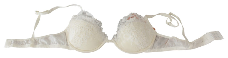 White Lace Reggiseno Bra Silk Underwear