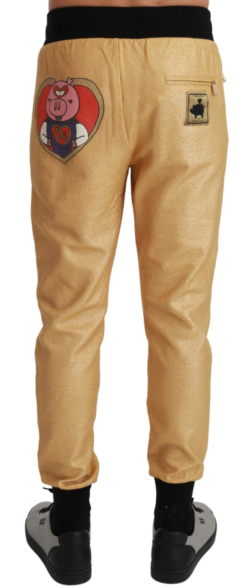 Gold Pig of the Year Trousers Pants