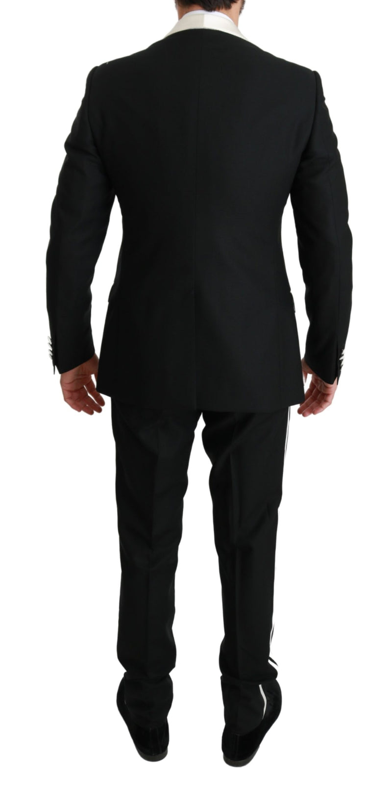 Black Wool Royal Bee 2 Piece MARTINI Suit