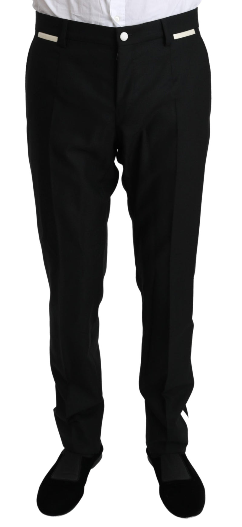 Black Wool Royal Bee 2 Piece MARTINI Suit