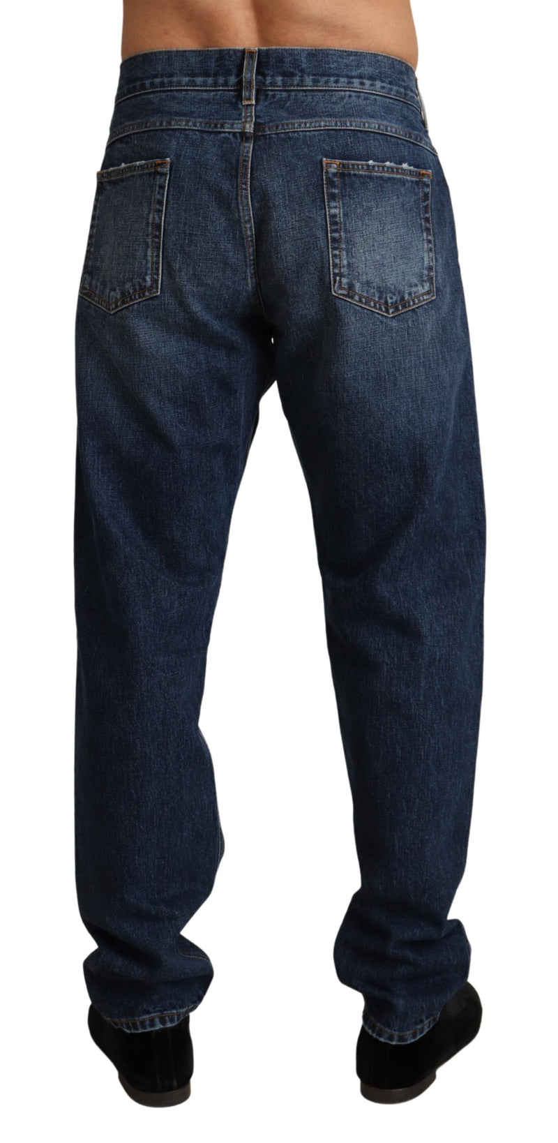 Dark Blue Cotton Denim Trouser Jeans Pant