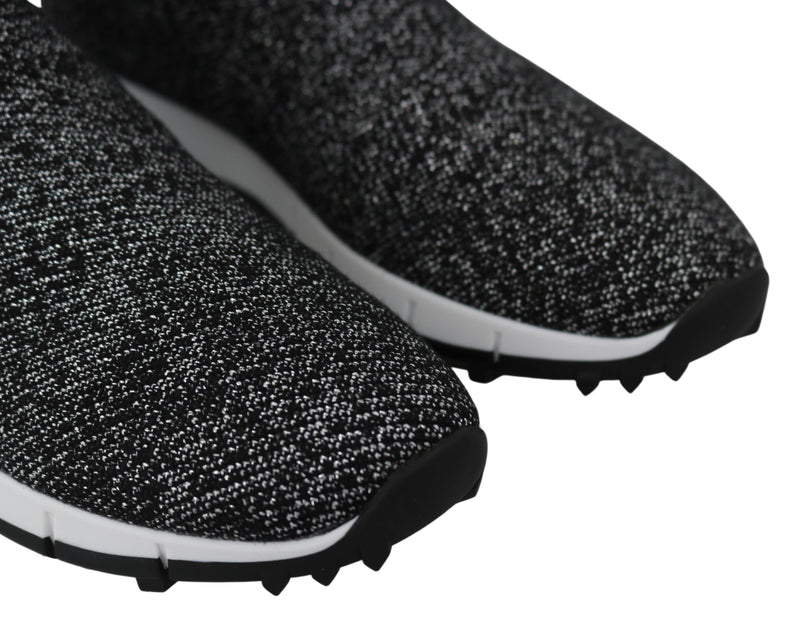 Norway Black/Silver Lurex Mix Sneakers