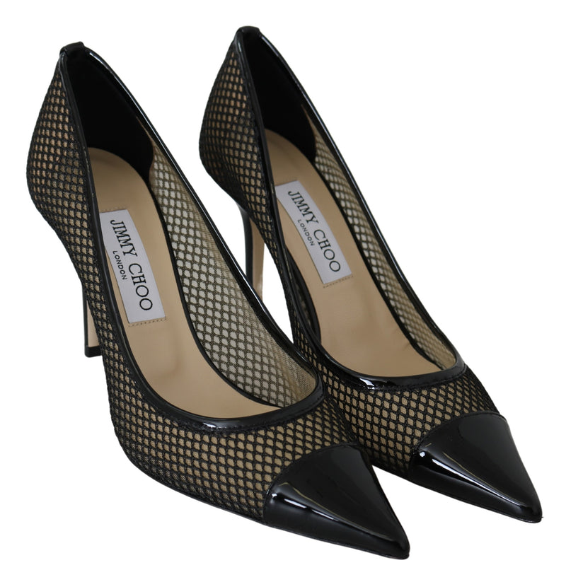 Amika 85 Black Pumps