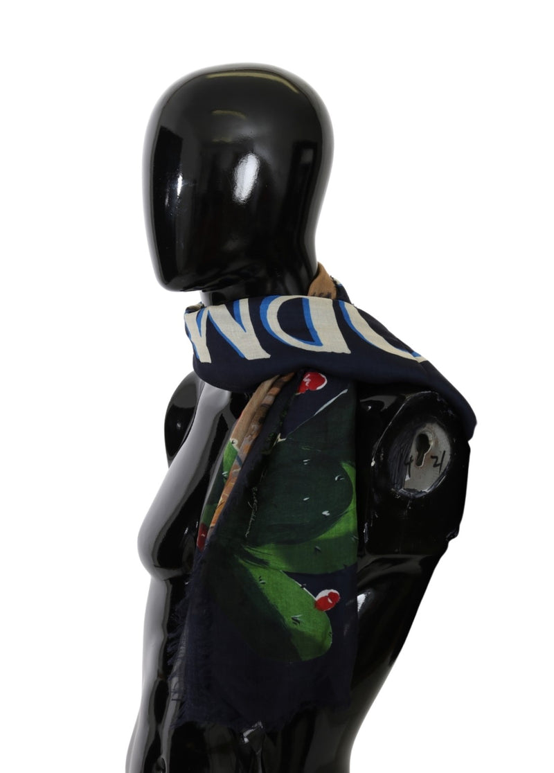 Multicolor Taormina Wrap Shawl Modal  Scarf
