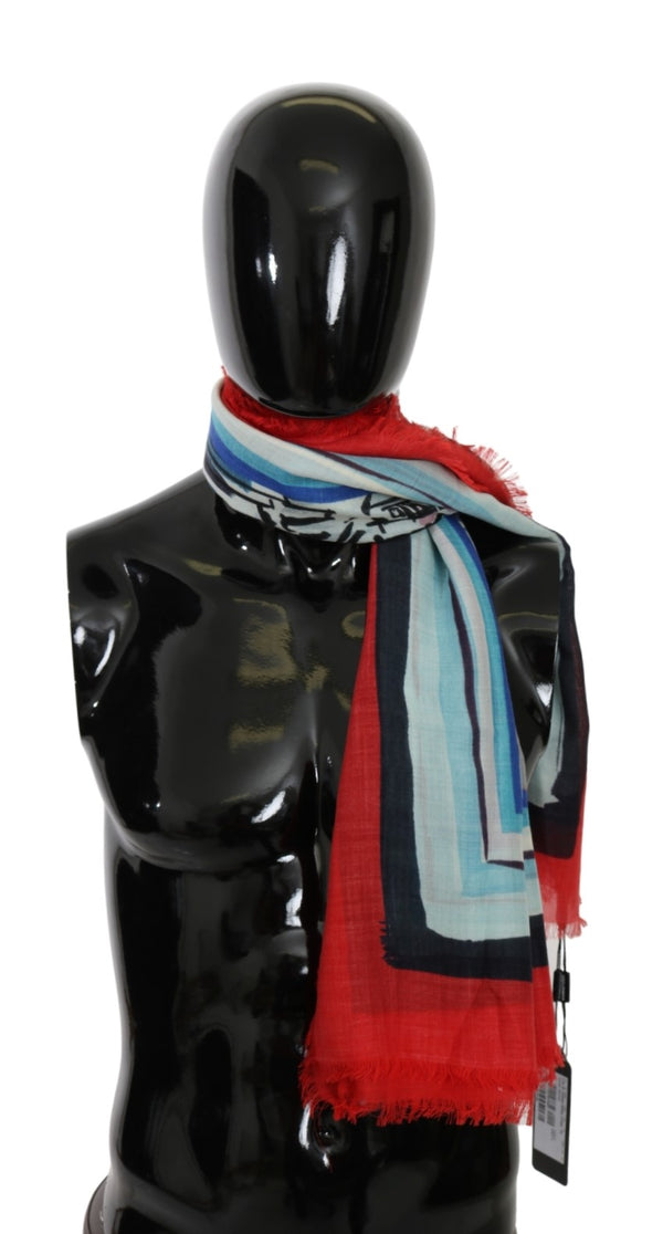 Multicolor Duomo di Milano Cashmere Scarf