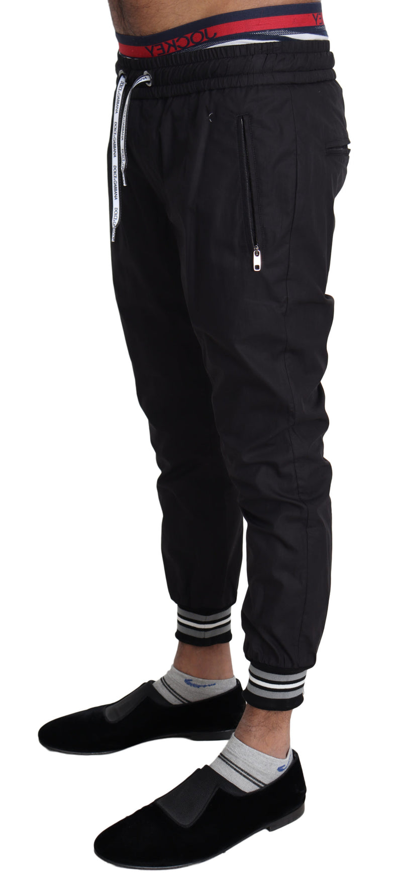 Black Men Sport Tracksuit Sweatpants Pants
