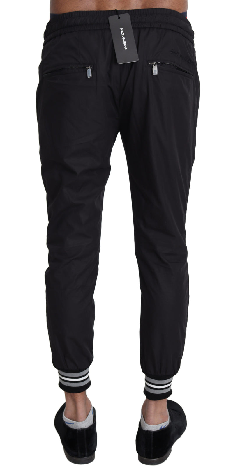 Black Men Sport Tracksuit Sweatpants Pants
