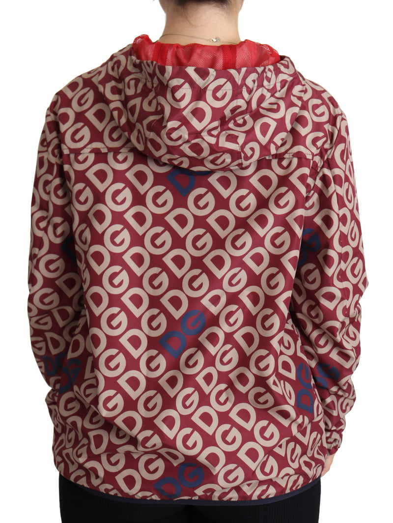 Multicolor DG Logo Hooded Windbreaker Jacket