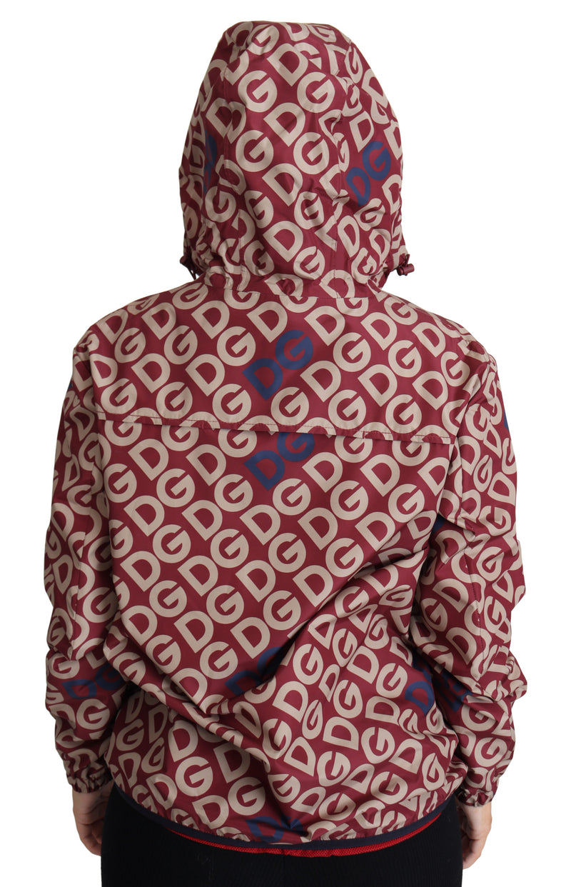 Multicolor DG Logo Hooded Windbreaker Jacket