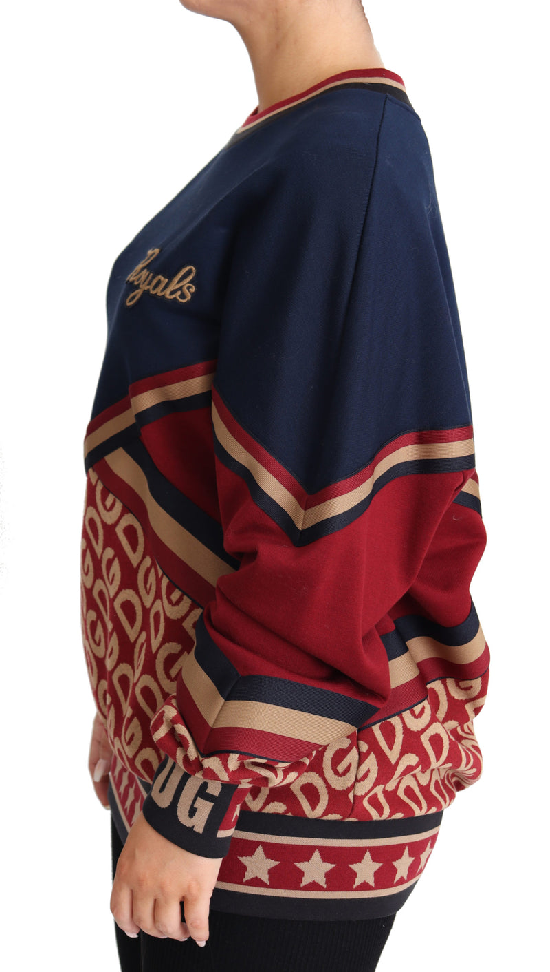 Multicolor DG Mania Royal Jersey Sweatshirt Sweater