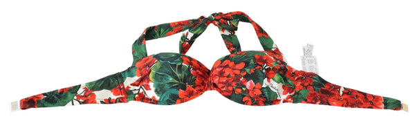 Multicolor Floral Print Women Beachwear Bikini Top
