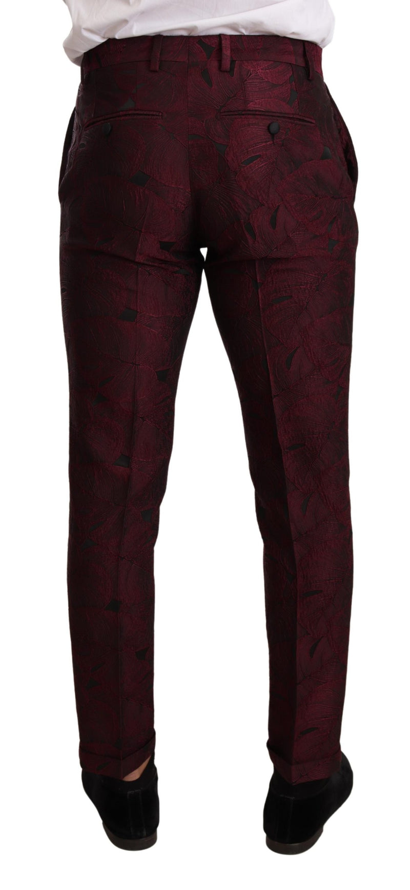 Maroon Cat Sequin MARTINI 2 Piece Suit