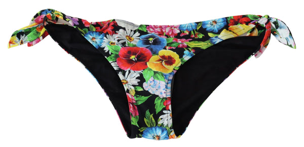 Multicolor Floral Swimwear Beachwear Bikini Bottom
