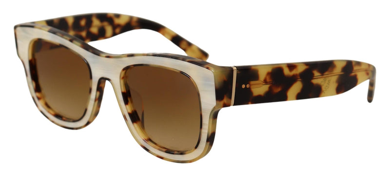Brown Havana Horn Gradient Women DG4379F Sunglasses